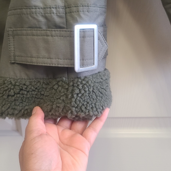 New army green jacket sz M - Picture 3 of 5
